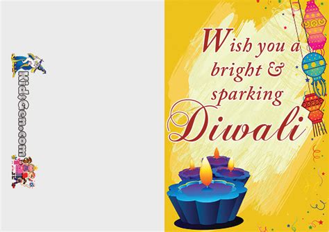free printable diwali card templates